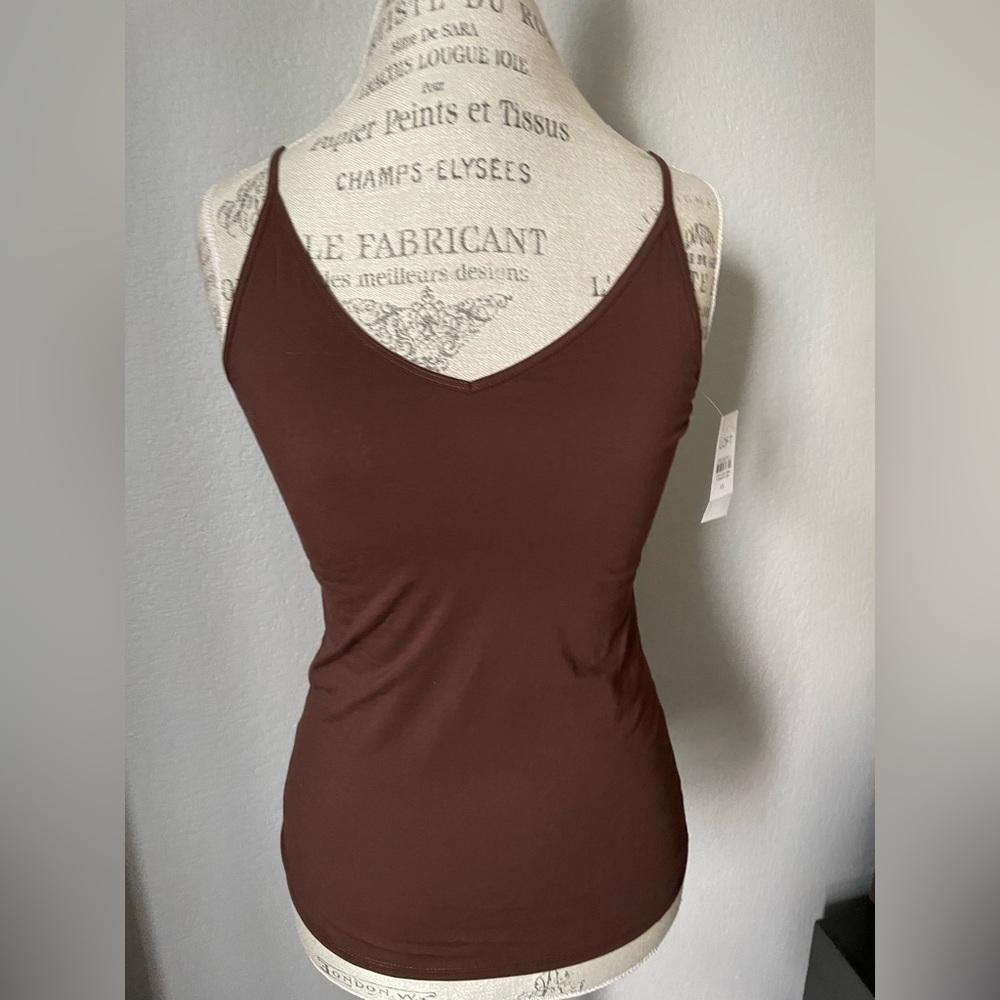 LOFT XS Brown Tank Top
